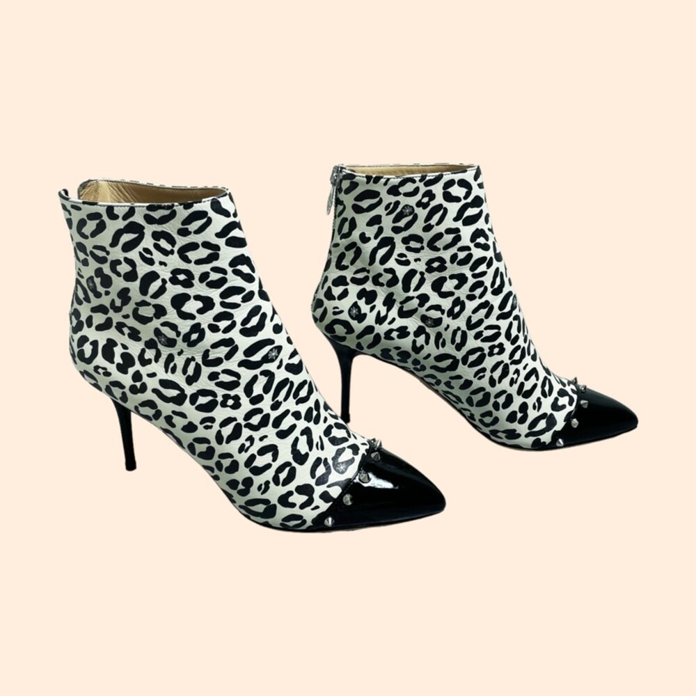 Charlotte Olympia Leopard Boots